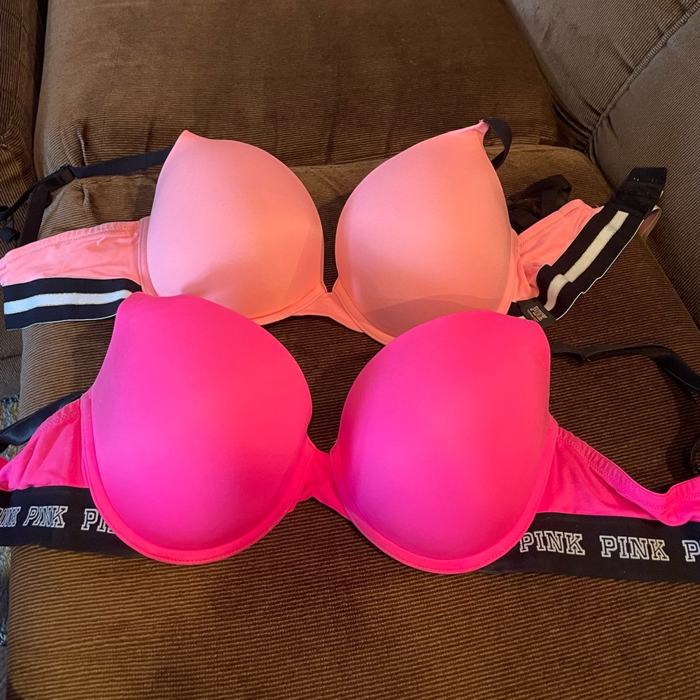 PINK Victorias Secret “Wear Everywhere” PUSHUP bra